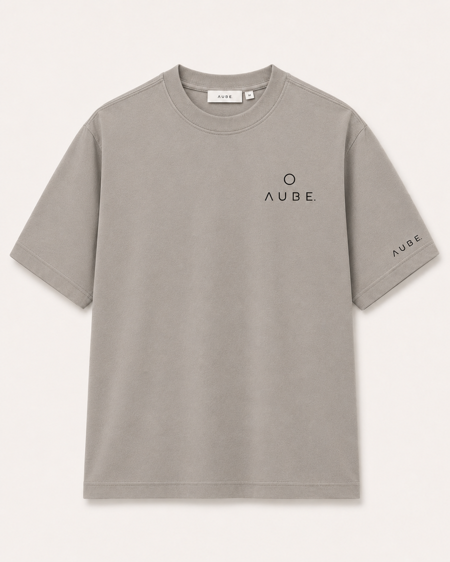 T-shirt Aube Édition 01 gris pierre