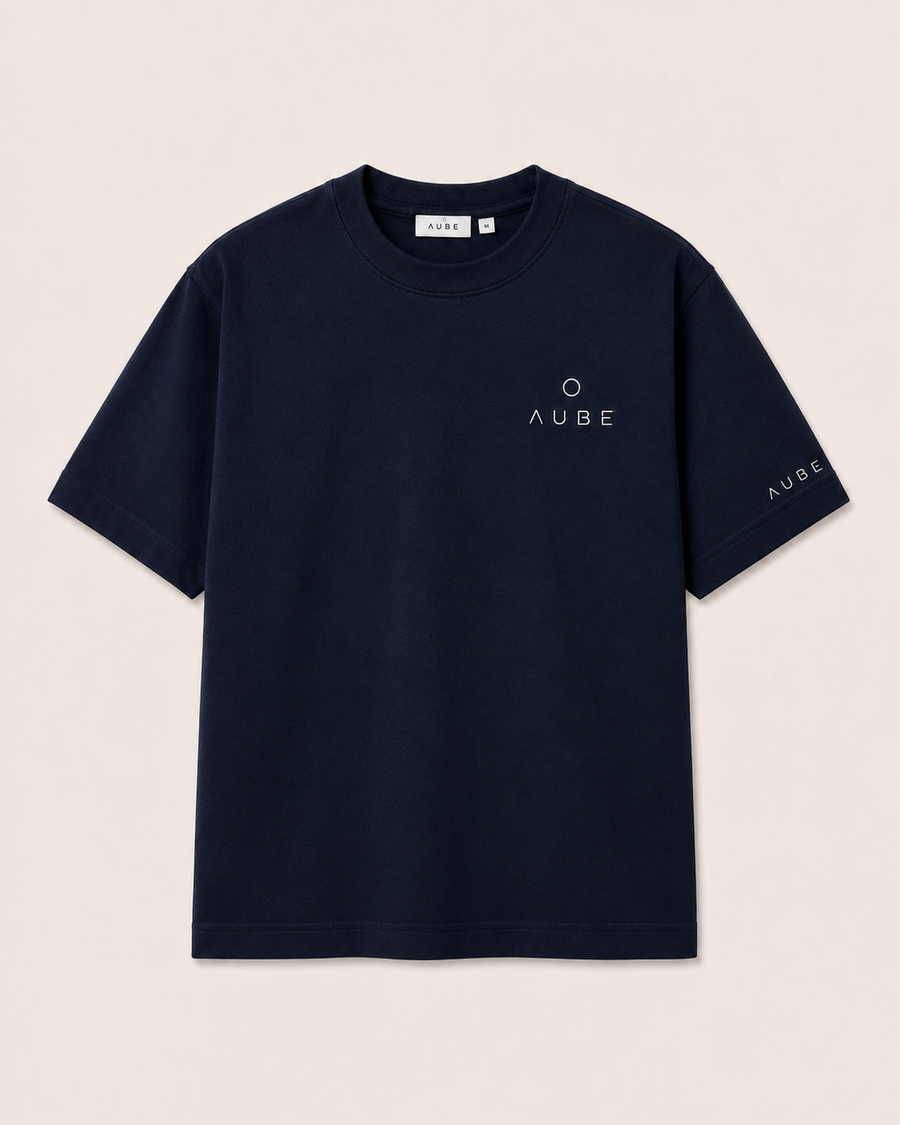 T-shirt Aube Édition 01 bleu nuit